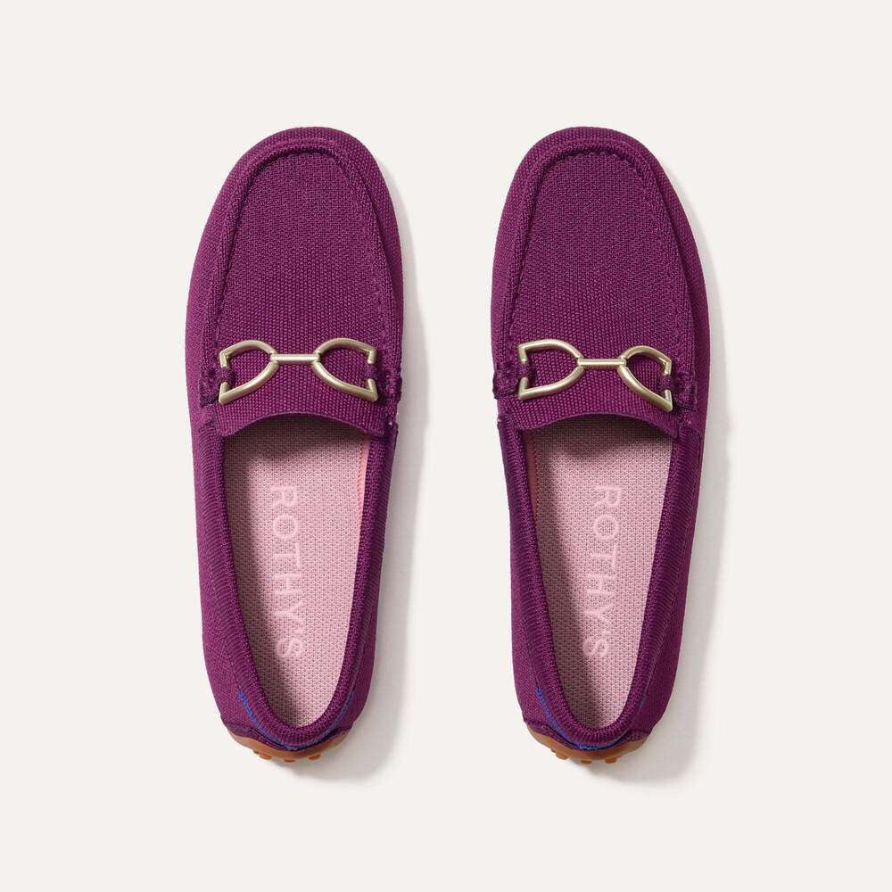 Rothy's The Double Bit Driver - Purple Sapphire Size 8
